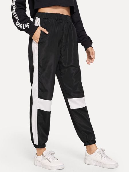 

women sport pants long trousers tracksuit gym fitness workout joggers sweatpants, Blue