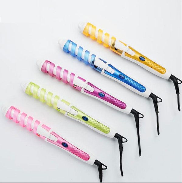 

new arrival mini portable anti-perm automatic screw curling iron auto electric rod for hair beauty tool