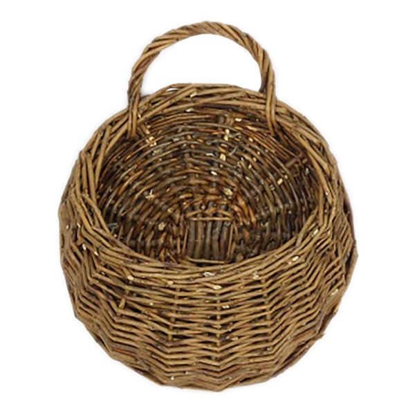 

настенные цветочные корзины деревянные плетеные плетеные цветочные корзины декоративные горшок для внутреннего украшения балкона