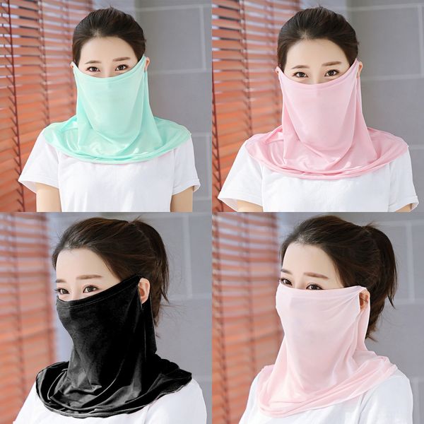 

budyl tube mouth bandana neck motorcycle scarf cover head face mask bandana scarf cycling hiking for women men, Black