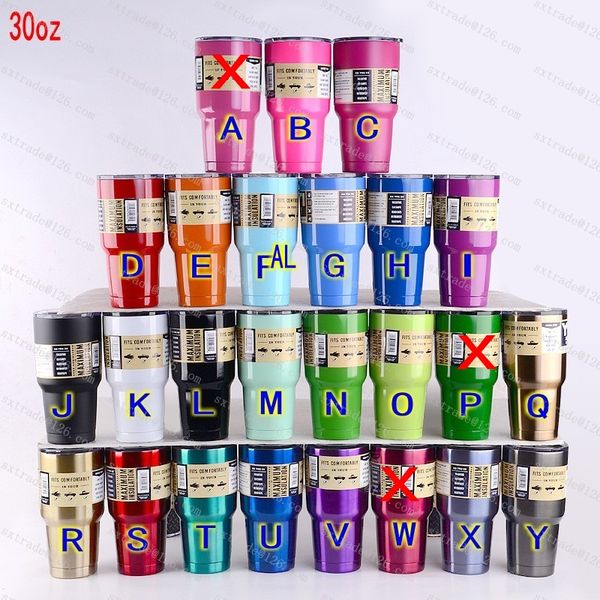 

Stainle teel tumbler 30oz 20oz 18oz 36oz cup double wall vacuum large capacity travel port mug with lid