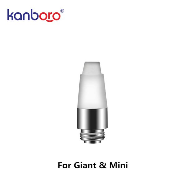 

Original Kanboro Giant Coil Replacement Ceramic Nozzle Heating Base Drip Tip Core Head for Kanborotech Giant Mini E Nail Wax Vaporizer Kit