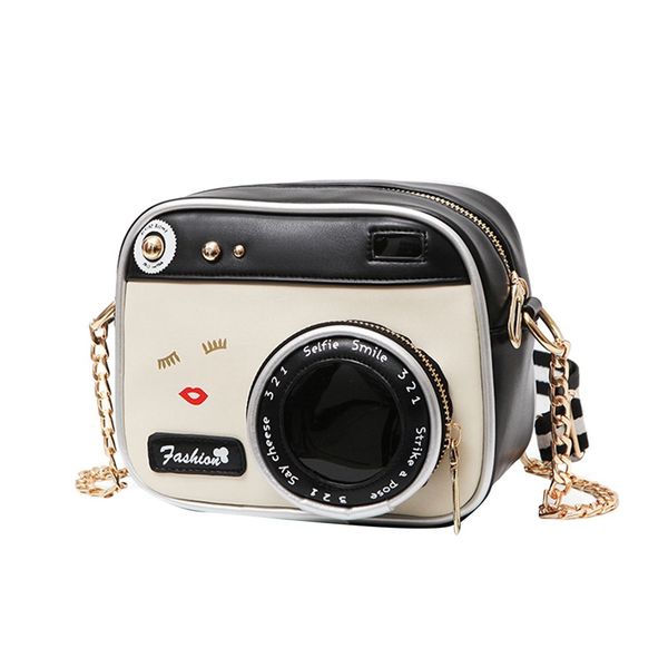 

ljl-new female tide shoulder bag retro bag fashion camera shoulder small party handbag chain messenger