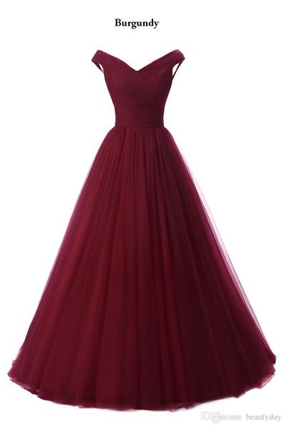 

bridesmaid dresses 2019 burgundy navy blue maid of honor gowns formal pleats wedding guest dress a line vestido de novia, White