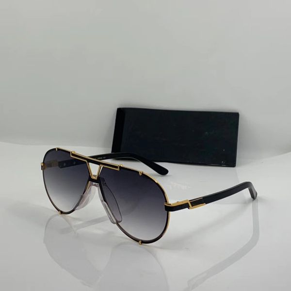 

gafas glasses black gold men pilot sunglasses de gradient lens sunglasses grey sol legends box 909 new shades wth vintage, White;black