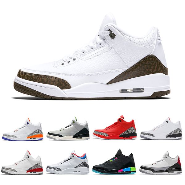 

Chlorophyll Mocha 3s Tinker 3 III Men Basketball Shoes Katrina Knicks Rivals Free Throw Line Quai 54 WOLF grey Man Sports Sneakers 8-13