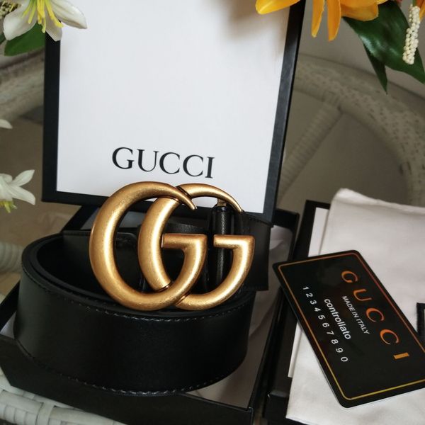 

sellguccimen women leather waist belt letter belt business belts genuine belts 2.0cm 3.3cm 3.8cm ing, Black;brown