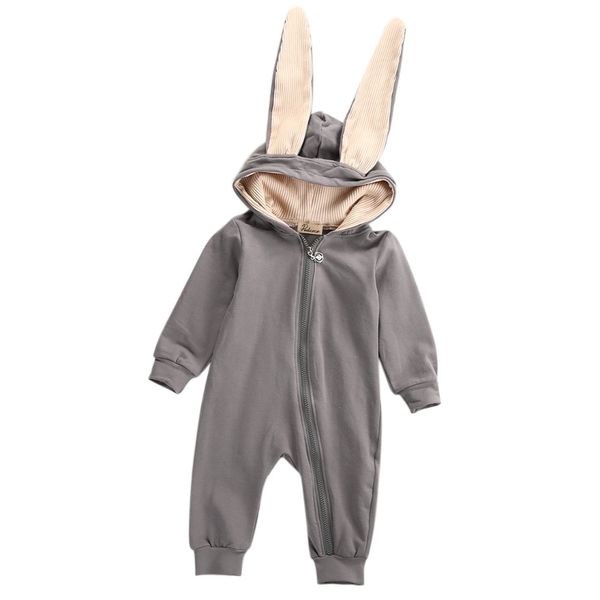 

New Winter Baby Rompers Toddler Infant Baby Girl Boy 3D Ear Romper Jumpsuit Playsuit Costume Outfits Clothes