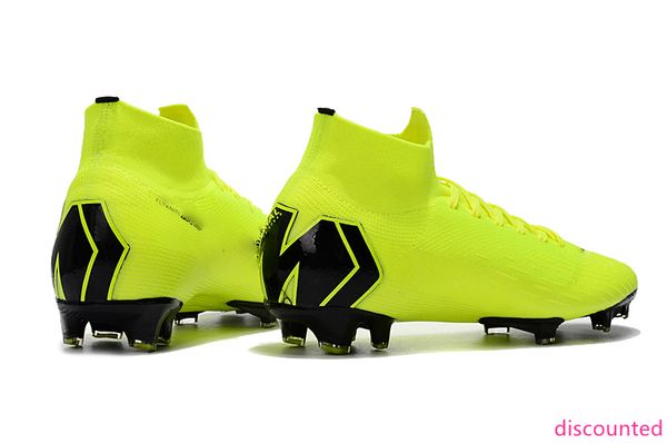 

light green soccer cleats mercurial superfly vi 360 elite fg original 6 elite outdoor soccer shoes cristiano ronaldo cr7 football boots