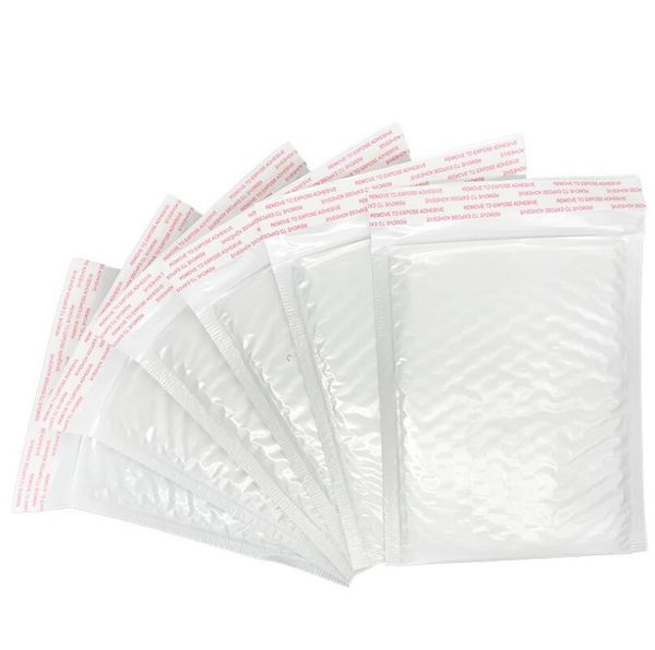 2019 Wholesale New High Quality Pearl Film Bubble Mailers White