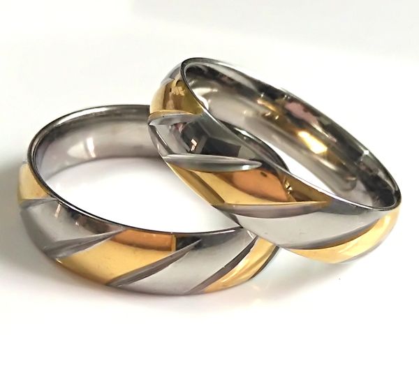 Knife Cut 6mm Quality Comfort Fit 316l Stainless Steel Band