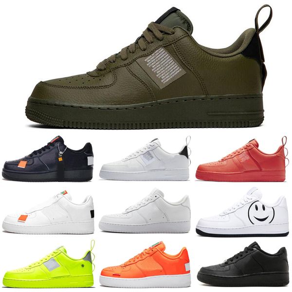 

Casual Shoes Just Orange Triple Black White Olive Volt Designer Shoes Skateboarding Women Mens Trainers High Low 1 One Sports Sneakers New