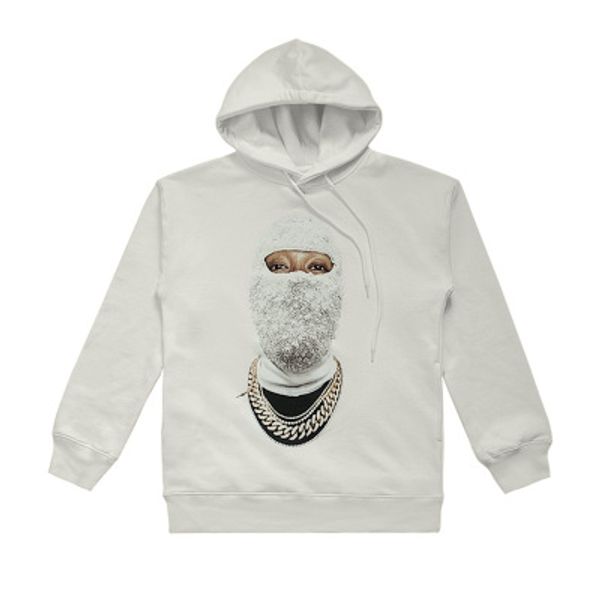 

ih nom uh nit печатные мужские повседневные дизайнерские толстовки с капюшоном толстовки мужской женский хип-хоп пуловер мода мужская одежда, Black