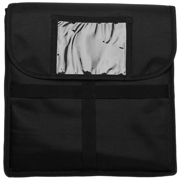 

insulated pizza delivery bag, oxford cloth aluminium foil moisture large delivery bag black, Blue;pink