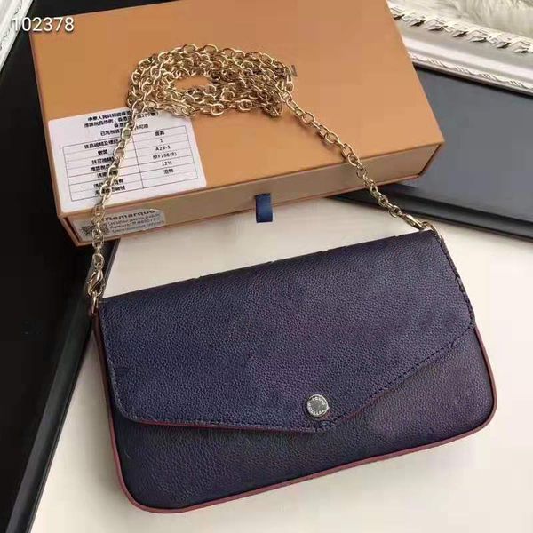 

Pink sugao designer handbags purses women handbag 2019 designer bags designer crossbody bag 3 pieces set tote chain bag wallet card holder
