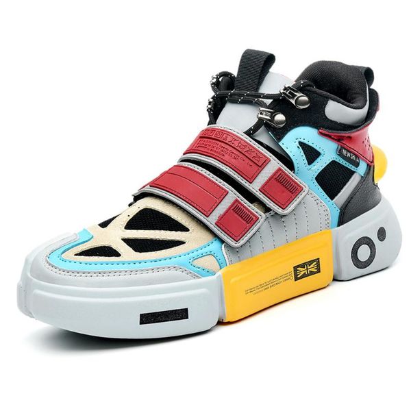 

male shoes krasovki men sport shoes for men trainers mens superstar plus size big large size ankle shoe sneakers platform, Black