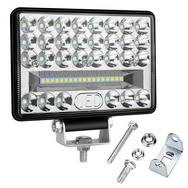 

winsun 144w led lights car accessories light waterproof led work light for offroad boat car tractor truck suv 12v 24v lamp