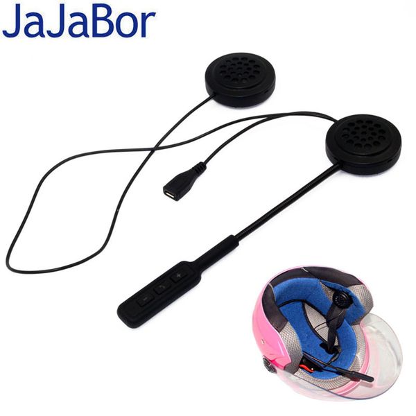 

jajabor wireless bluetooth headset motorcycle helmet earphone headphone speaker handsmusic for mp3 mp4 smartphone