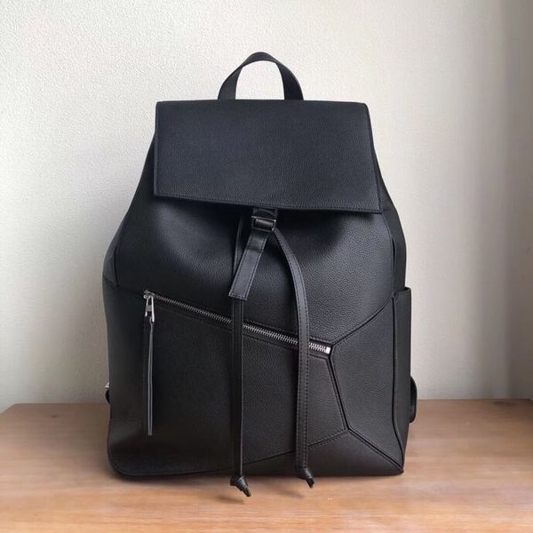 

men's classic selling backpack spanish designer designer backpack high-end custom leather flip travel bag travel essential