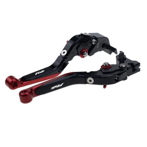 

adjustable levers folding extendable brake clutch levers motorcycle fit for yamaha yzf r6 2005-2015