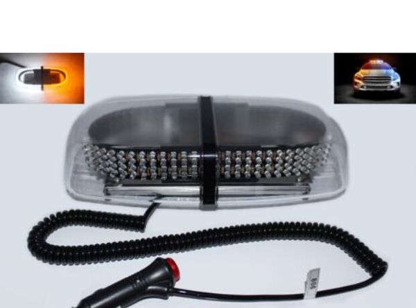 

high-power 240 led car strobe light emergency warning light dc12v amber/white
