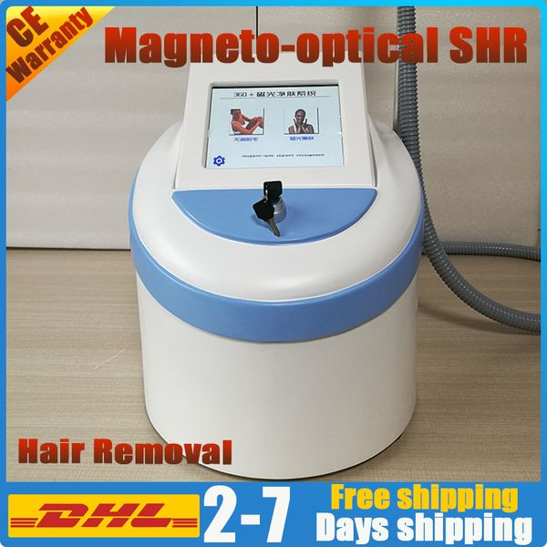 

opt ipl shr permanent hair removal rf laser ipl skin rejuvenation skin lighting acne removal eilght 360 megneto-optical shr beauty machine