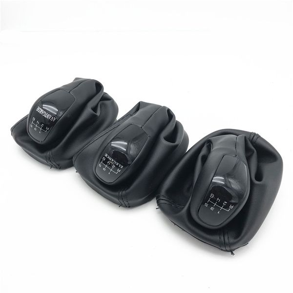 

5/6 speed gear shift knob lever stick collar shifter gaiter boot cover car styling for c class w203 s203