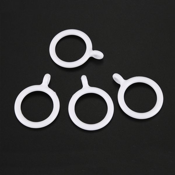 

20x белый 25 мм внутренний пластиковый занавес кольца