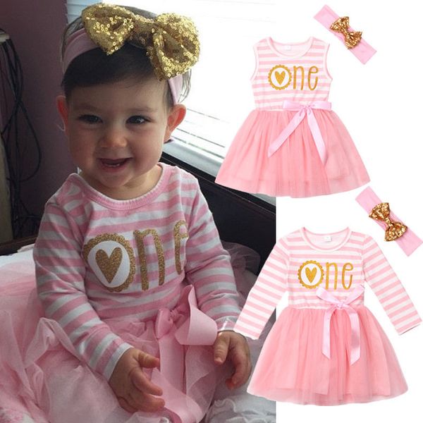 

new arrivel cute newborn baby girls one birthday tulle dress outfits clothes, Red;yellow