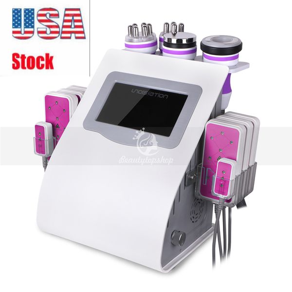 

portable 40k cavitation ultrasonic cellulite removal rf skin lifting radio frequency multipolar vacuum body slimming machine