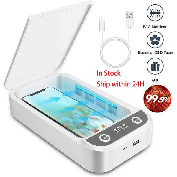 

портативный usb дезинфекция покрытие машины мобильный телефон маска уф дезинфекция ароматизированный uv ультрафиолетовая стерилизация box ci