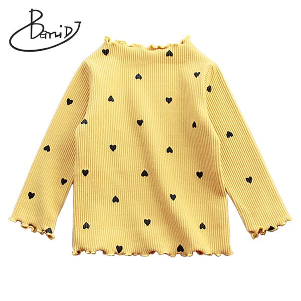 

new 2020 spring girls sweater children clothing kids knitted sweaters cute love pattern turtleneck baby girls pullovers clothes, Blue