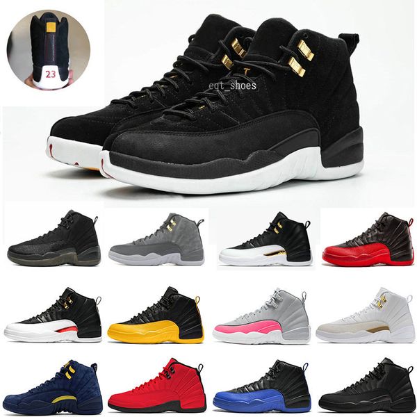 

12s фиба ovo белый обратный такси мужчины баскетбол обувь колледжа вмс игры royal бордо dark gray wings cny sports кроссовки дизайнер