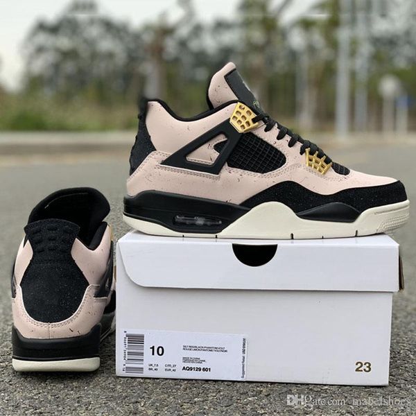

2019 Silt Red Basketball Shoes 4s New Fashion Brand Designer Mens Outdoor Sports Trainers With Double Boxed Size 7-11