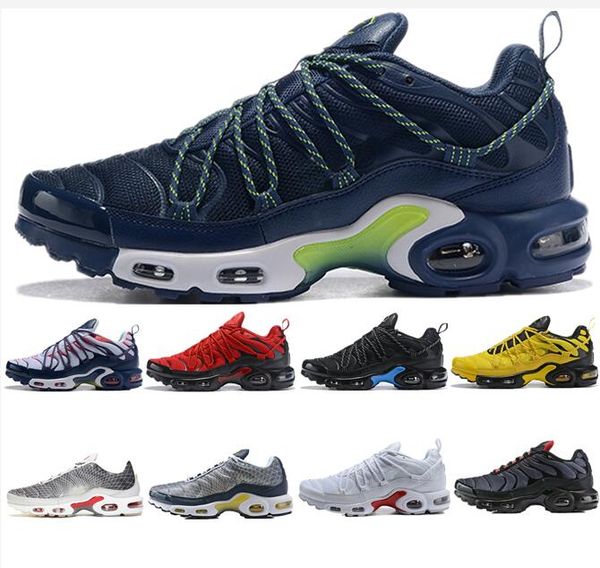 

2020 new plus game royal orange usa tangerine mint grape volt hyper violet trainers sports sneaker mens women designer casual sports shoes, Black