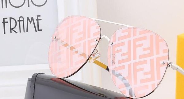 

2020 новый раунд очки океана ломтик дамы моды звезда sunglasses25