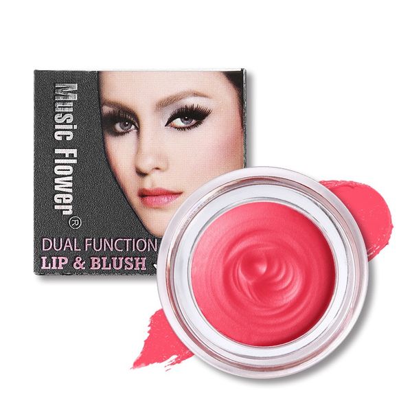 

long lasting matte soft mousse lip blush makeup lipstick cream blusher two in one cosmetic product