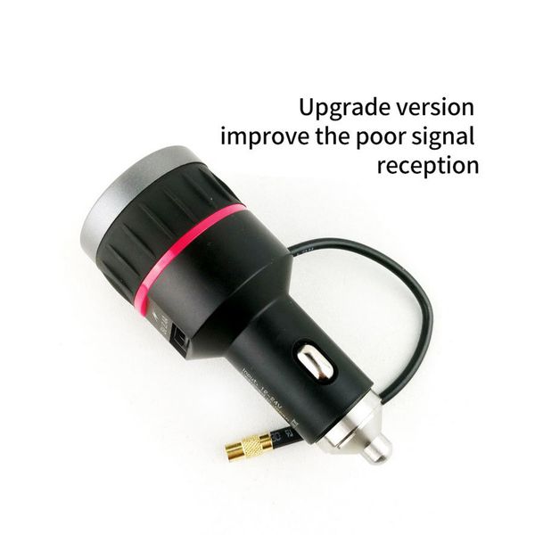 

jilang car radio dab+ radio tuner digital broadcasting receiver with fm transmitter converter plug and play adaptor usb charger gps