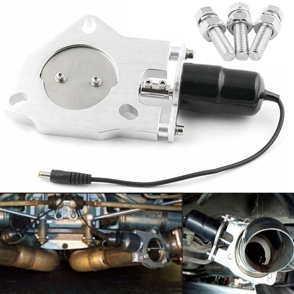 

2" 2.5" 3" car exhaust tip parts stainless steel headers electric exhaust cutout cut out valve kit with manually switch muffl