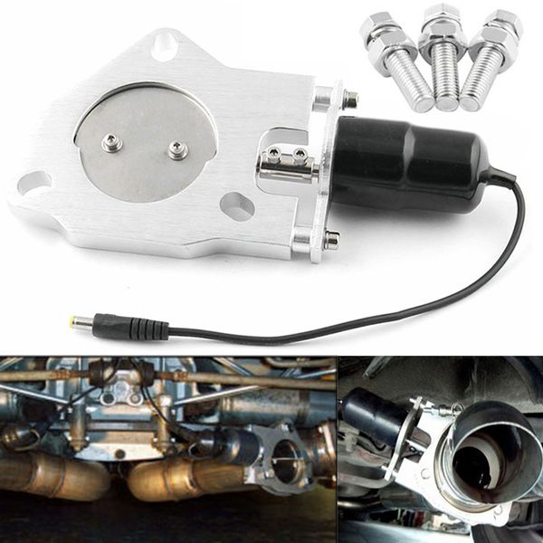 

2" 2.5" 3" car exhaust tip parts stainless steel headers electric exhaust cutout cut out valve kit with manually switch muffl