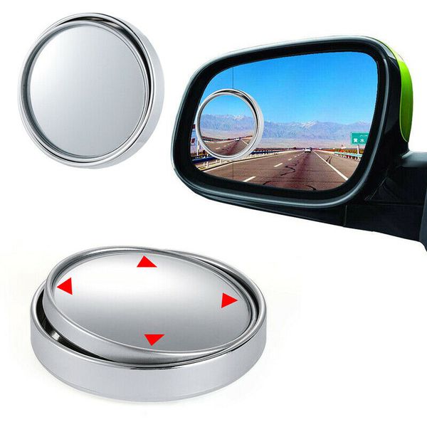 

360Â° adjustable car blind spot mirror wide angle round convex rear view mirror