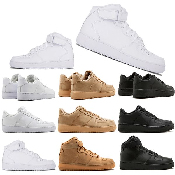

Direct Selling Brand discount One 1 Dunk Running Shoes For Men Women Sports Skateboarding High Low Cut White Black Wheat Trainers Sneakers