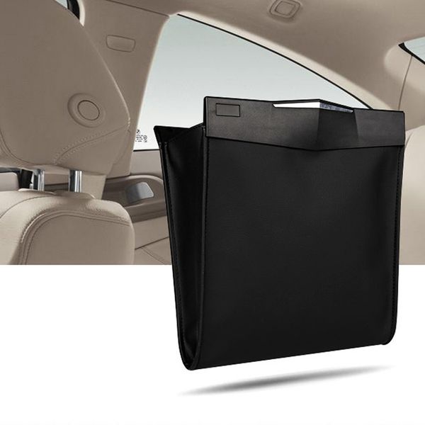 

parts trash can auto interior inner multi-functional folding seat back