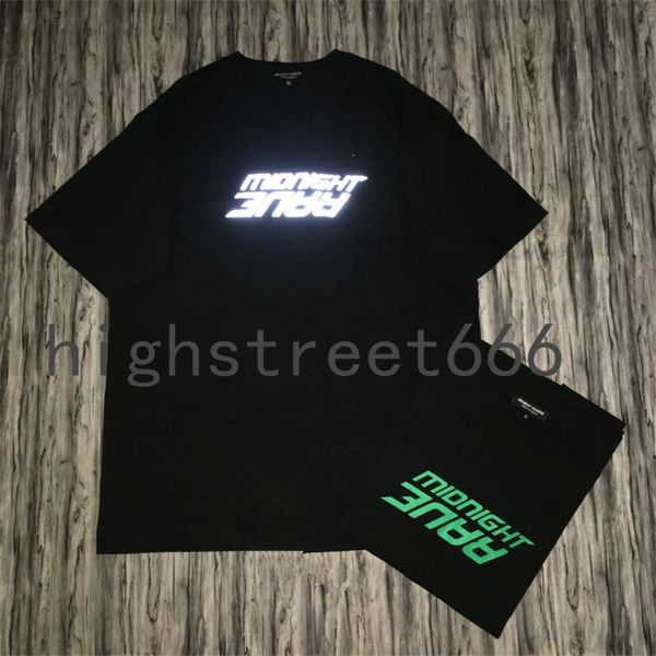 

summer 18ss awge a$ap rocky collection round collar printed letters 3 m reflective letter man ag t-shirts tee high street justin bieber, White;black