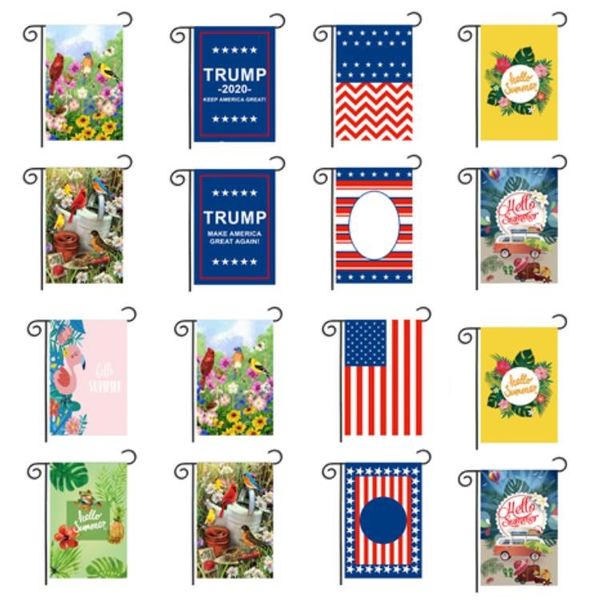 

double sided banner flags trump garden flags 30 x 45 cm outdoor decorate chunya textile garden flags american garden flagtrump flagst2i5208