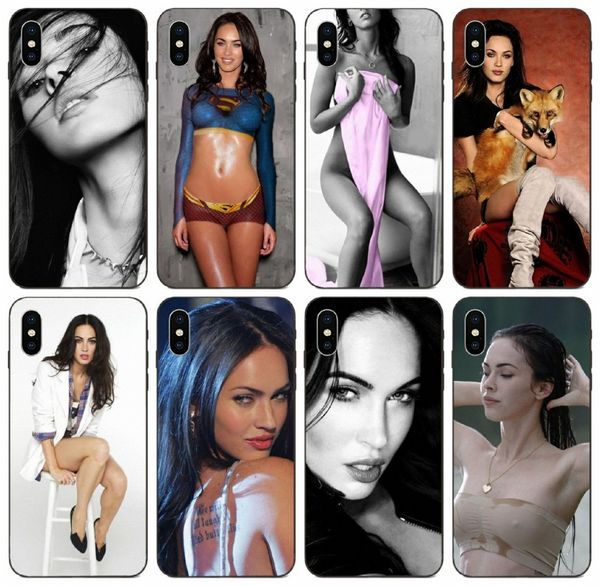 

[tongtrade] megan denise fox case for iphone 11 pro max x xs 8s 7s 6s 5s plus galaxy s6 s7 edge huawei mate 7 8 9 htc desire 630 case