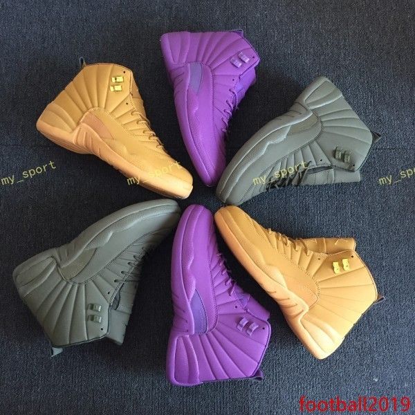

dropshipping 12s wheat bordeaux psny the master black wool flu game basketball shoes 12 xii sports shoe men athletics discount sneaker