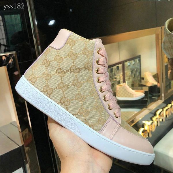 

2020 classic autumn and winter european station high-women plus velvet shoes printed flat canvas shoes women's factory direct sales, Black