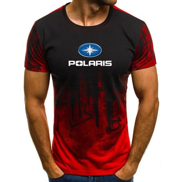 

лето новая мода polaris снегоходы печати футболки мужчин хлопка с коротким рукавом повседневные мужские футболки чуда т рубашки мужские верх