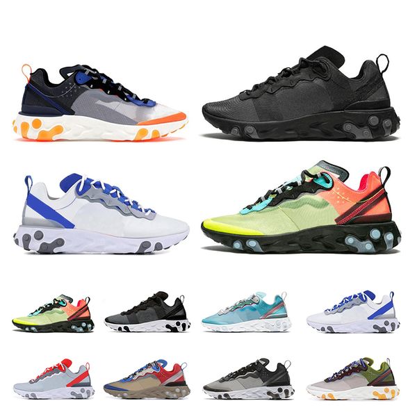 

новый 2019 react 87 element 55 кроссовки для мужчин, женщин light bone антрацитовый red orbit спорт на открытом воздухе мужские кроссовки ды